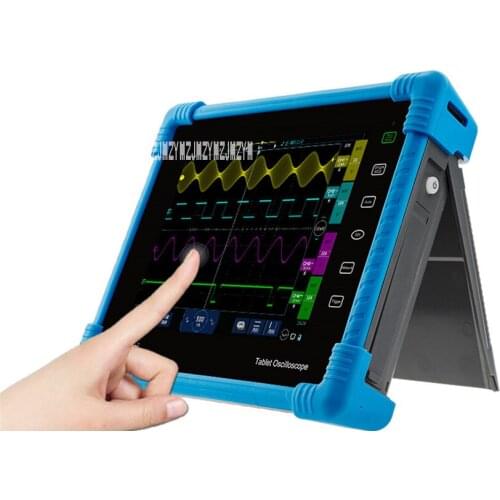 TO1102 Smart Tablet Oscilloscope Digital Scopemeter 2 CH Handhold Automotive Oscillometer 100Mhz Touch Control Osciloscopio