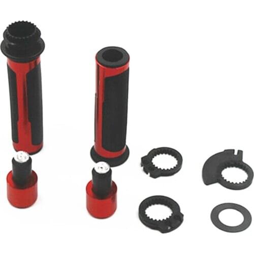 Universal 7/8" 22mm Motorcycle Handlebar Hand Grips with Bar End Chopper Touring For Honda YamaHA Suzuki Kawasaki Cruiser Bobber