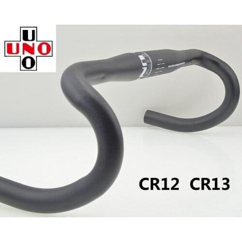 UNO RC12/RC13 Handlebar Cycling Road Bicycle Handlebar Ultra-light aluminum Bike handle bar 400/420/440mm*31.8mm parts