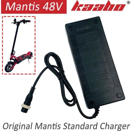 Kaabo Mantis 48V Scooter Charger 2.5A Max DC54.6V 2A Standard Charge Electric Scooter 100% Original