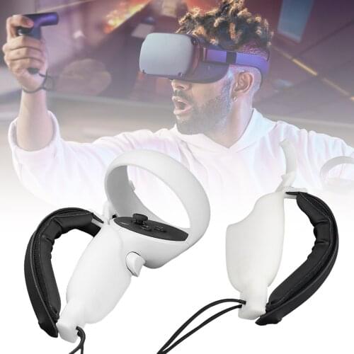 Protection Cover For Oculus Quest 2 VR Accessories Vr Controller Handle Grip Cover Protective Sleeve For Oculus Quest 2