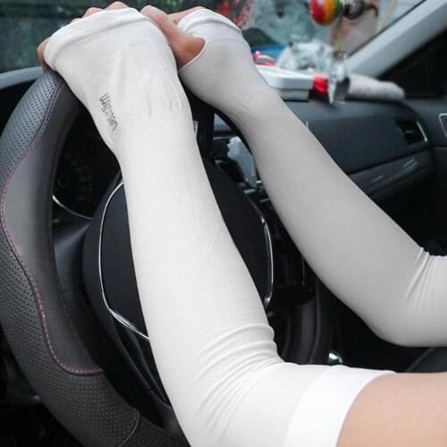 1 Pair Sun Cooling Arm UV Arm Sleeves Cycling Basketball Football Running Golf Outdoor Sports Arm Sleeves for Sun Protection