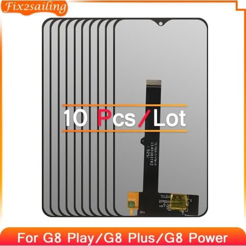 10pcs For Motorola moto g8 play G8 plus G8 Power LCD Display Touch Screen XT2019 xt2015 Digiziter Assembly For G8Play G8plus