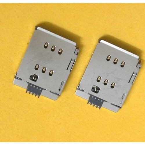 50pcs/lot Original Brand New SIM Card Reader Holder Connector for iphone X 5.8 inch slot sim card