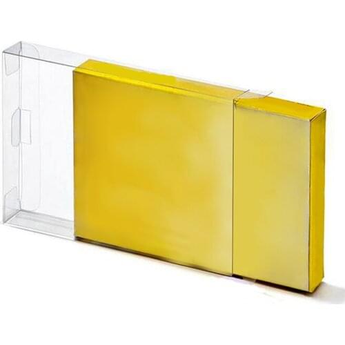 50PCS Plastic PET for NES Protector Case Clear transparent plastic PET game card protector case for NES cartridge game boxes