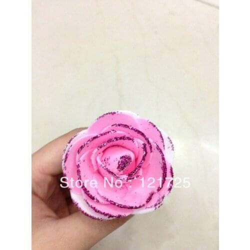 Free shipping PE foam roses flowers Mini artificial Flower DIY Wedding Bouquet Scrapbooking Decor