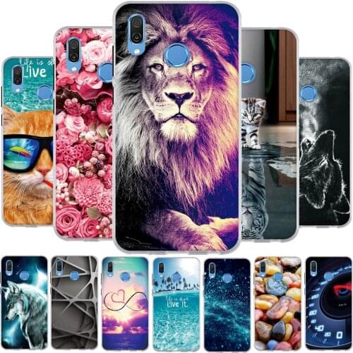 Case For Huawei Honor Play Silicone Case For Honor 10 Play Fashion 3D Print Cover For Honor Play COR-L29 TPU Coque Case Bumper