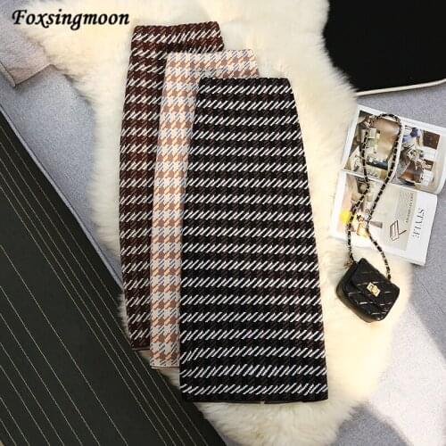 Foxsingmoon Women's Knitted Skirts