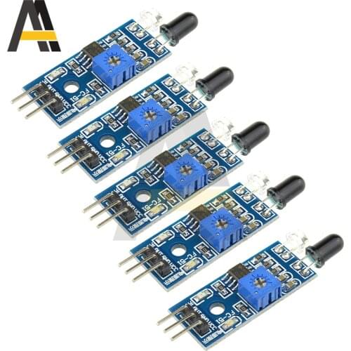 5pcs/Lot IR Infrared Obstacle Avoidance Sensor Module Barrier Line Track Module IR signal out For Arduino Smart Car Robot
