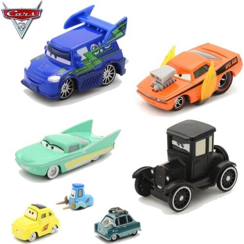 Disney Pixar Cars 2 3 Lightning McQueen Mater 1:55 Diecast Metal Model Car Birthday Gift Educational Toys For Children Boys