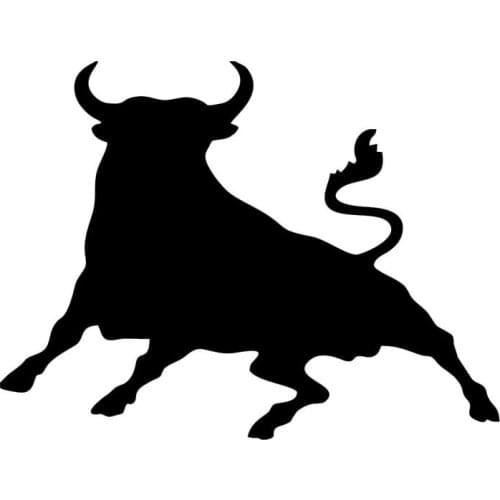 Wall Street bull good fortune car sticker car motorcycle exterior accessories vinyl decal waterproof cover scratches PVC