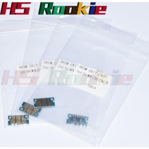 4pcs new IU-212 IU-313 Image Drum Unit Chip For Konica Minolta Bizhub C200 C203 C253 C353 Develop ineo+ 200 cartridge reset
