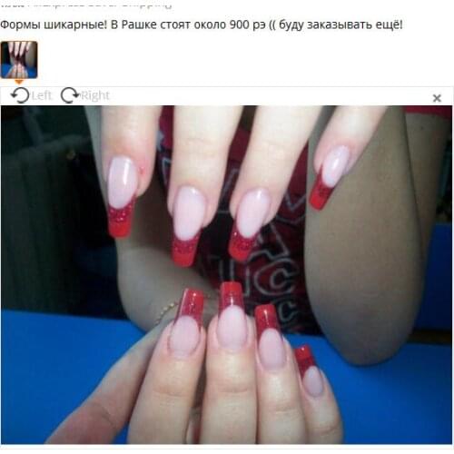 New Fashion Dual Nail System Form for Nail Art UV GEL POLISH