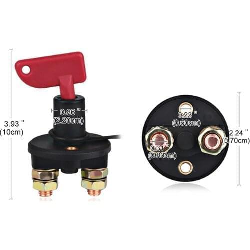 Boat Car Van RV Vehicles Battery Isolator Switch Disconnect Energy Kill