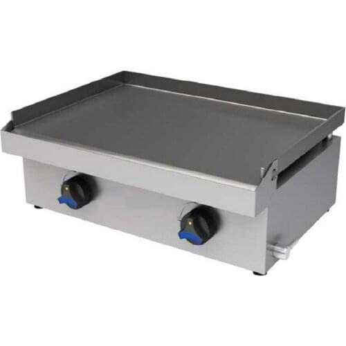 PLANCHA de asar a gas profesional, bar y hostelería 60 cm