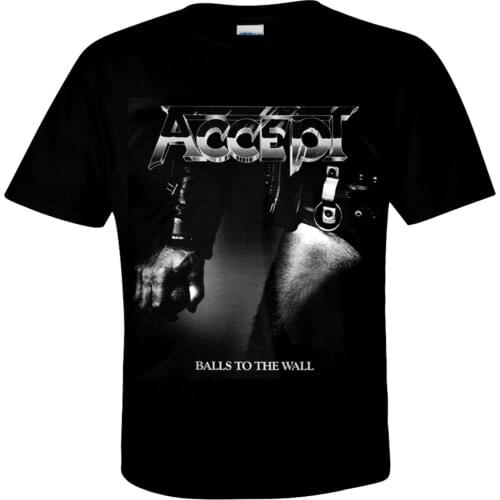 Accept Official T-Shirt Balls to the Wall Teutonic Heavy Metal Udo Dirkschneider