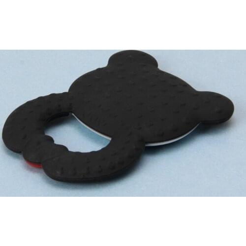 Panda Baby Teethers Pendant Necklace Accessory BPA Free Silicone Chew Toys Q1FE