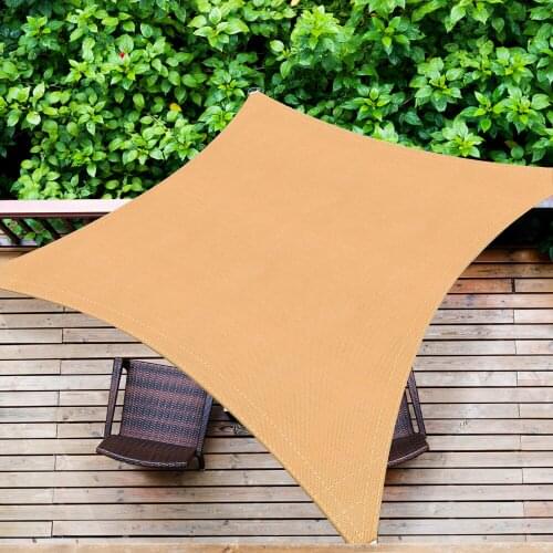 Sun Shade Sail Rectangle 6.5'x10' Up to 98% UV Block Sun Shade Canopy for Lawn Patio Backyard Carport Garden Outdoor Activities