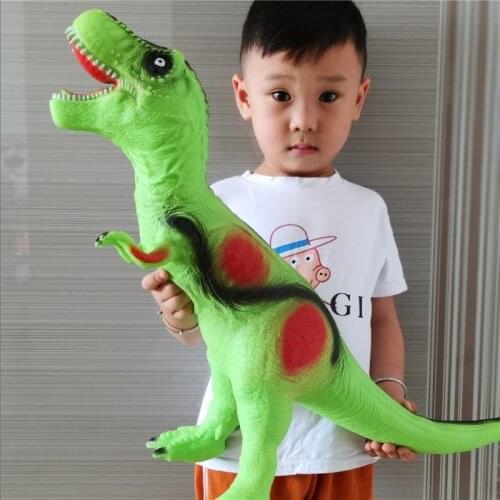 Super large dinosaur plastic model Tyrannosaurus Rex Raptor World Park Dinosaur model childrens entertainment interactive toys