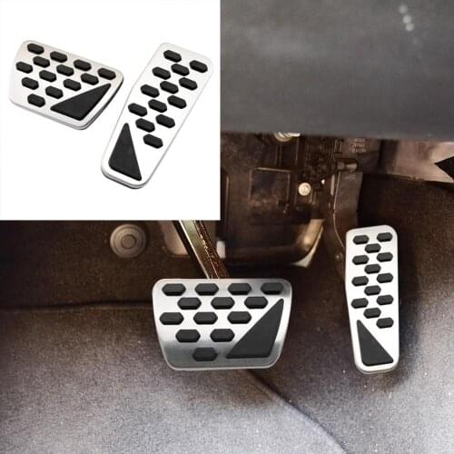 Interior Pedal Fit For Jeep Wrangler JL 2018 2019 Stainless steel antislip Foot Rest Brake Pedals For Grand Cherokee