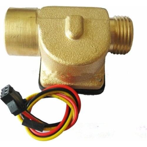 Water heaters flow sensor meter indicator Interface Hall Flowmeter for Drinking fountains DN15 G1/2 0.3-10L/min 1.5MPa DC3-24V