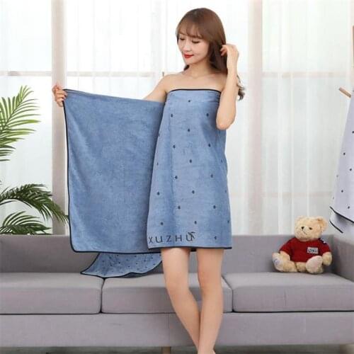 Women Bathing Towel quick dry beach towel Microfiber Bathroom Bath Towels Sports Travel Fashion Soft Love Swim Washcloth Towel