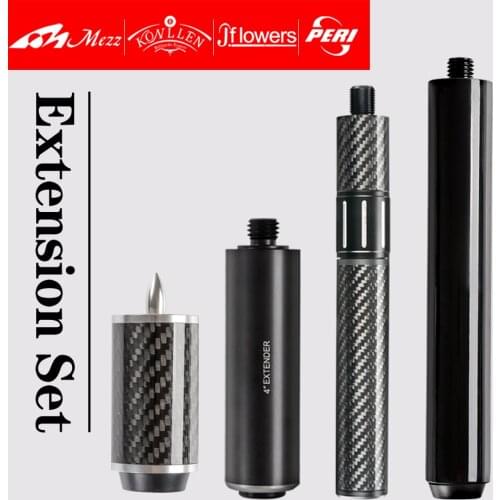 Billiards Carbon Fiber Extension for KONLLEN J Flowers Mezz PERI Pool Cue for Snooker Cue Extension Durable Billiard Accessories