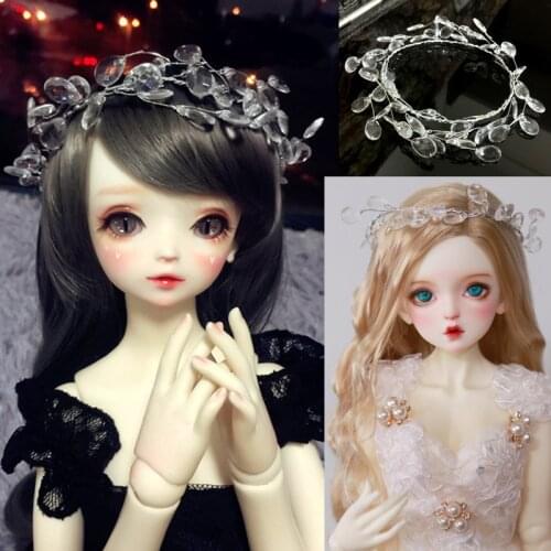 D03-P526 children toy BJD DD SD MSD 1/6 1/4 1/3 dolls Photo props Accessoriess Crystal wreath luxury crown 1pcs
