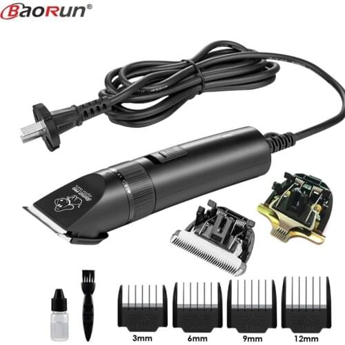 BAORUN S1 Professional Pet Hair Trimmer Dog Cattle Rabbits Grooming Shaver 20W Pet Clipper Electric Cutting Machine Corded