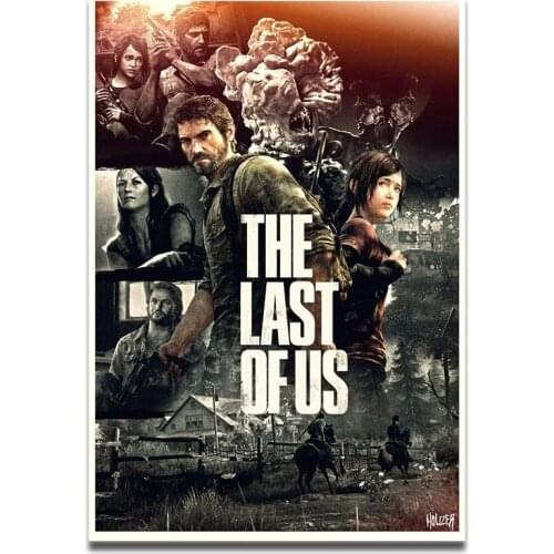 Our Last 2 Game Canvas Painting Poster Wall Art Print Painting Decoration Picture Wallpaper Living Room Decoration