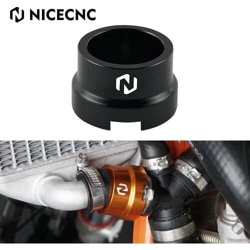 NICECNC Radiator Hose Pipe Guard Protector Cover For Husqvarna FE TE i 150 250 300 350 450 501 20-22 For Gas Gas EC 250 300 F 21