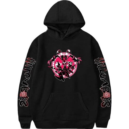 Mens New Arrival Helluva Boss Hoodies Sweatshirt Harajuku Printed Women/men Casual Pullovers