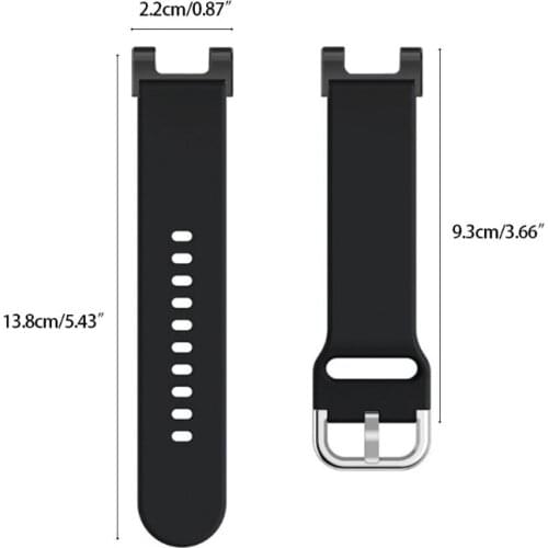 H7JF Watch Band Compatible with Trex/T-rex Pro,Silicone Men Women Wristband Strap Smart Watch Accessories