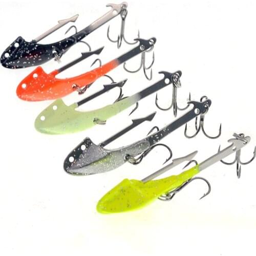 Fishing VIB Decoys 14g/25g Vibration Lures Hard Bait VMC Hooks Artificial Lure Metal Jigs 1 Piece Sale