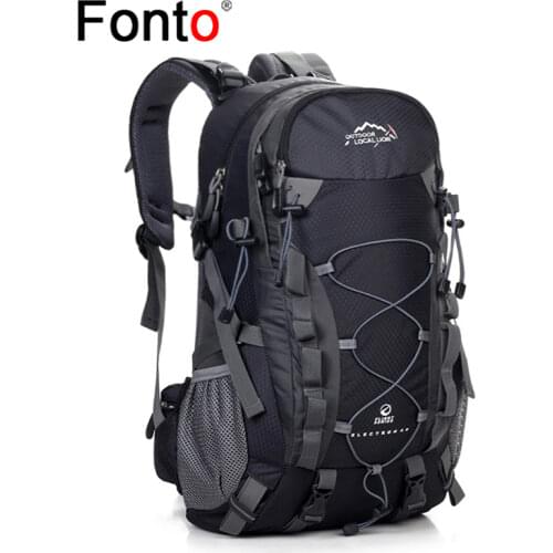 40L Camping Hiking Backpack Trekking Travel Backpacks Waterproof Tactical Large Capacity Bag Women Men Climbing Bag