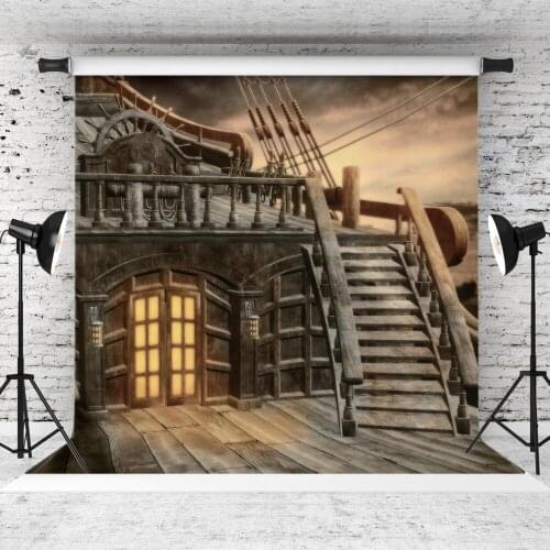 Vintage Evening Wooden House Vinyl Photography Background Customized For Portrait Children Baby Backdrop Photocall Photo Studio