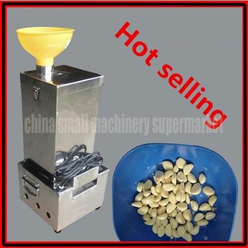 Stainless steel 20kg/h Dry garlic peeling machine/garlic peeler/garlic skin removing machine peeler