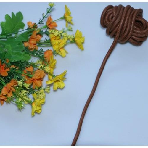 5yard 6mm dark brown hemp rope package Macrame Bracelet suit for men