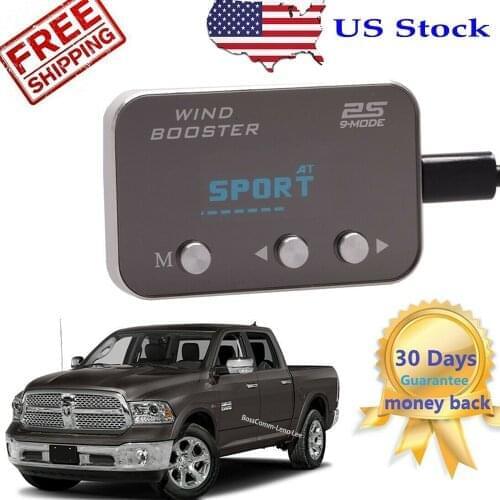 Car Pedal Accelerator Commander for Dodge Ram F1500 F2500 F3500 2007-2011 12 13 14 15 16 17 18 Throttle Response Controller