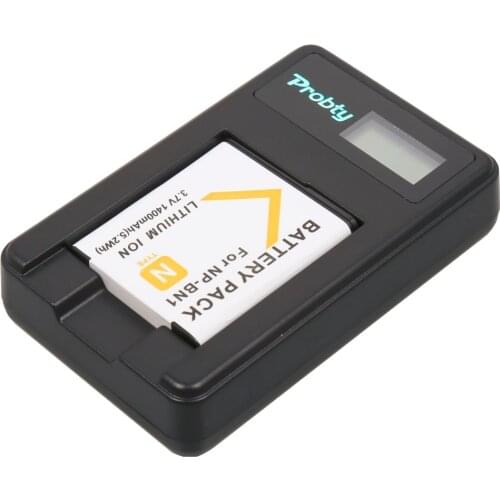 Probty NP-BN1 NP BN1 Camera Battery + LCD USB Charger For SONY NP-BN1 DSC TX9 WX5 TX7 TX5 W390 W380 W350 W320 W310 W360 QX100