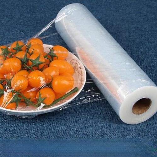 Household Saran Wrap Plastic Bags Refrigerator Fruit And Vegetable Beauty Salon Stretch Film Mylar Bags Kitchen Supplies ED50BX