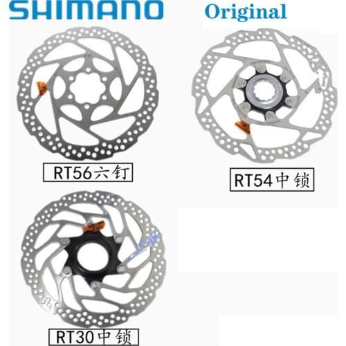SHIMANO Origianl Disc XT SLX DEORE Disc Brake 160mm Rotor SM RT54 RT64 RT30 RT10 CENTER LOCK SUIT and 6 Bolt