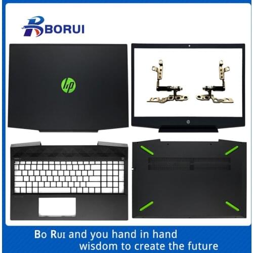 For HP Pavilion15-CX TPN-C133 Series New Laptop LCD Back Cover/Front bezel/Palmrest Upper Case/Bottom Case/LCD Hinges L20314-001