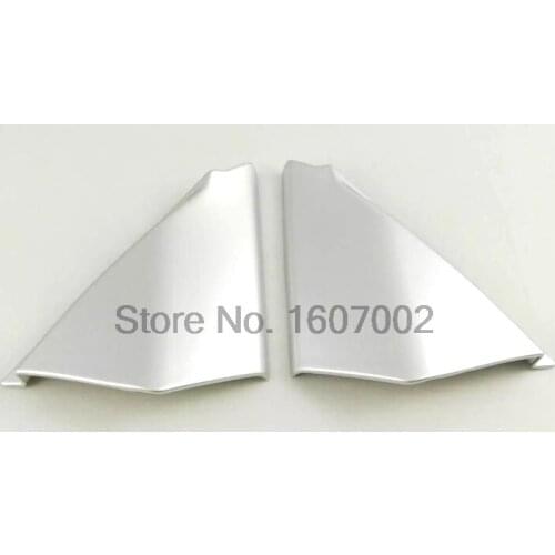 For Renault Koleos 2016 2017 ABS Chrome Matte Window Interior Triangle Pillar Cover Inner A Pillar Trims Car Styling