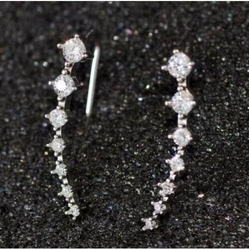EY721 Seven stars Imitation rhinestone earrings fashion jewelry accessories earrings zircon crystal Female charm jewelry