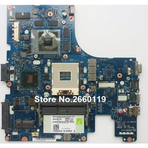 Laptop motherboard for lenovo Z400 LA-9061P system mainboard, fully tested