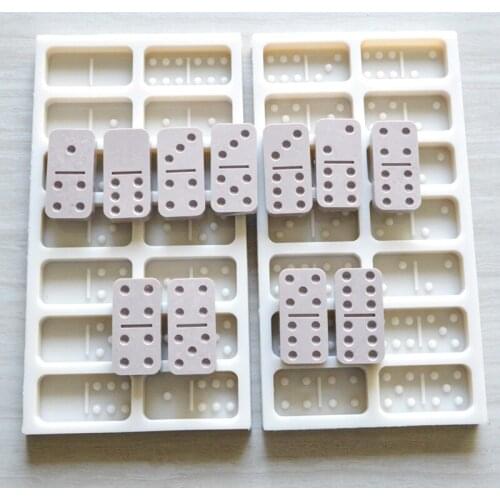 Food Grade domino set silicone mold dominos silicone molds