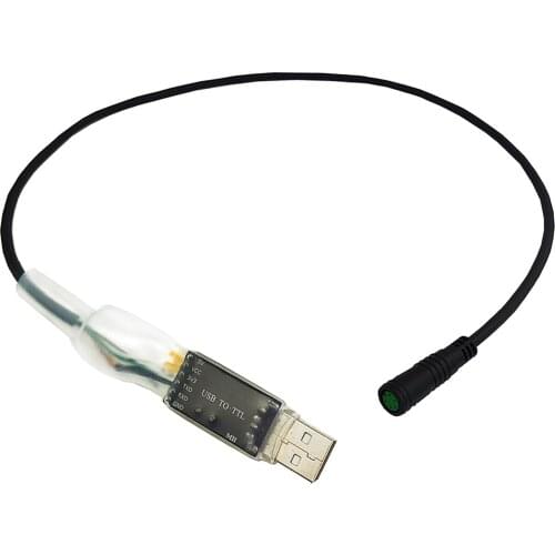 Portable Programming Cable Cord Lead for BBS01 Mid Drive Motor Kit Electric Bike Motor