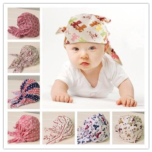 Children newborn baby boy girl hair bandana head wraps knot headband turban fashion headwraps headbands headdress accessories