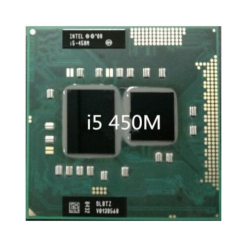 Intel core Processor I5 450M i5 450M 3M Cache 2.4 GHz Laptop Notebook Cpu Processor I5-450M can work